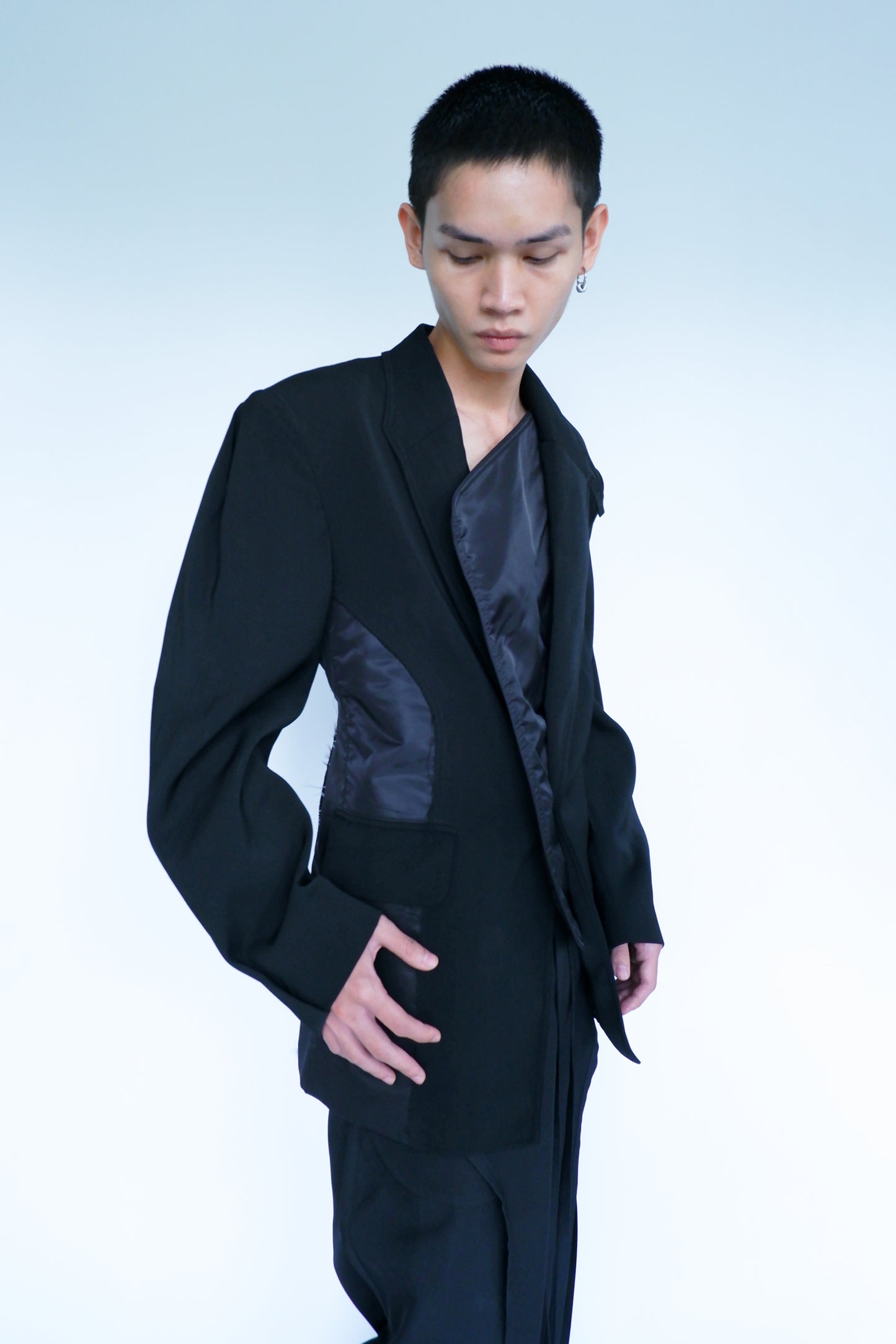 HYBRID BOMBER TAILORED JACKET