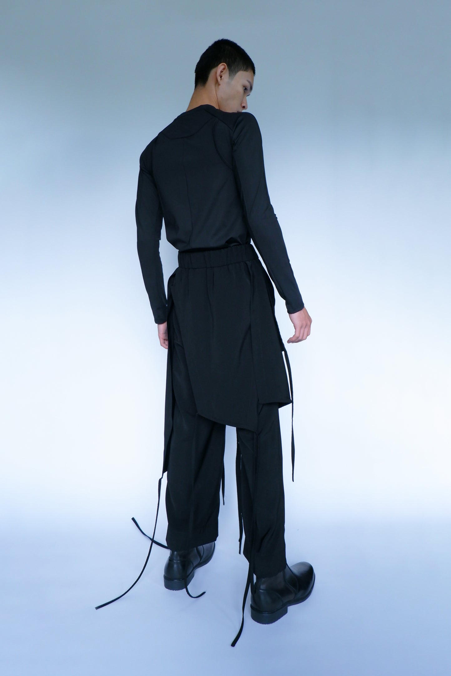 MULTI LAYER STRAIGHT CUT TROUSERS