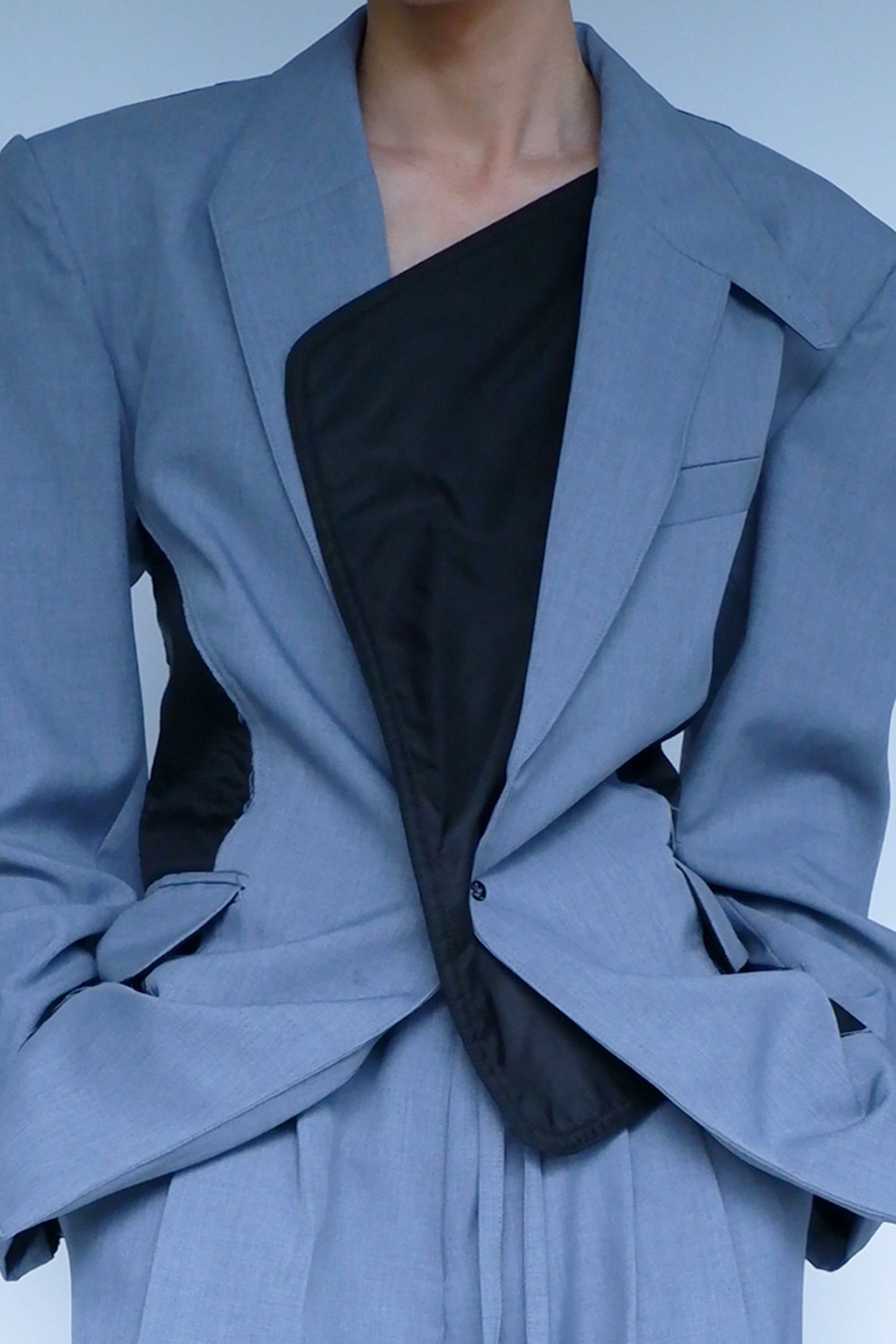 HYBRID BOMBER TAILORED JACKET
