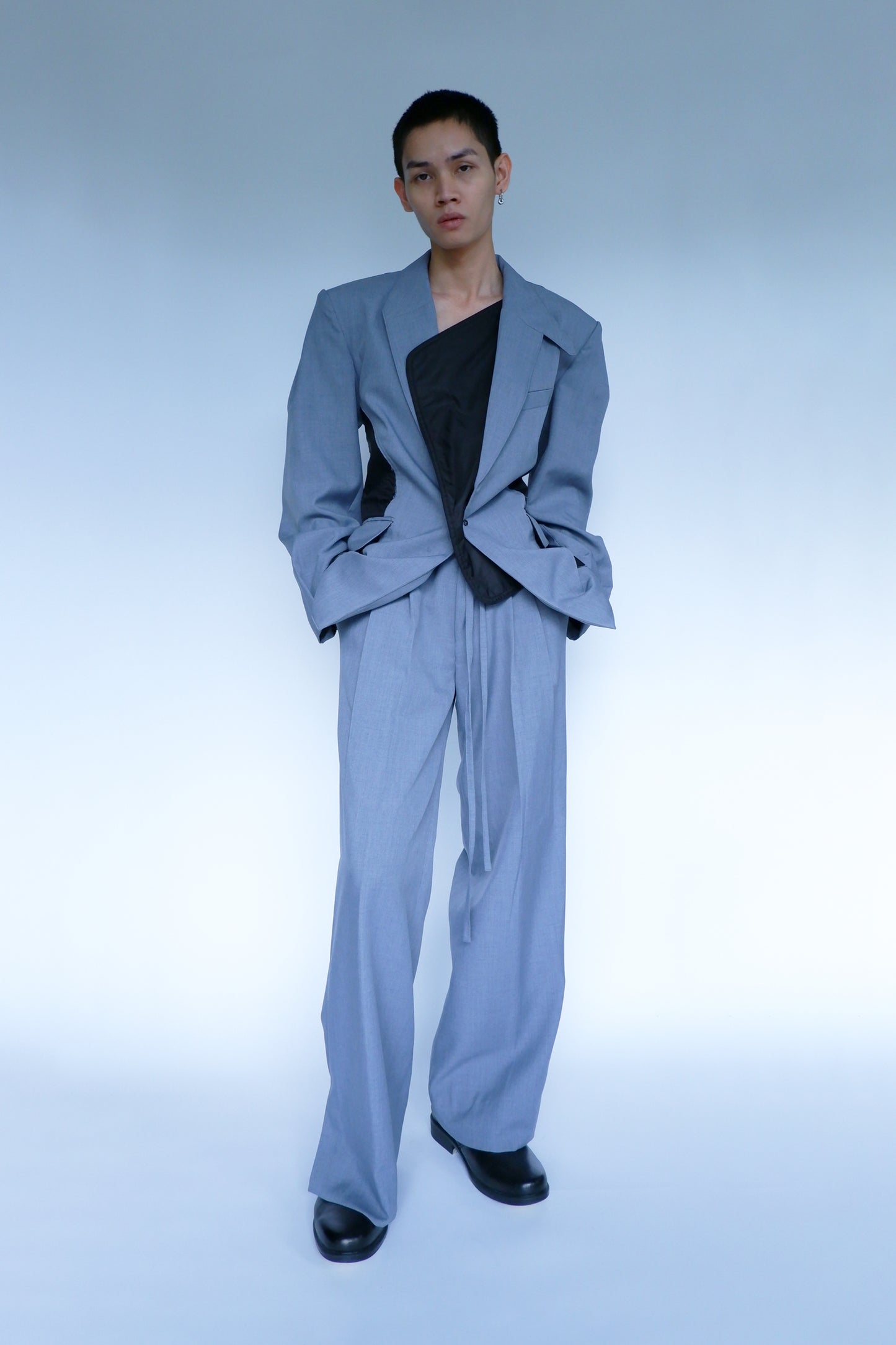 HYBRID BOMBER TAILORED JACKET