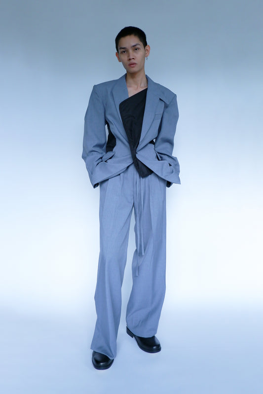 HYBRID BOMBER TAILORED JACKET