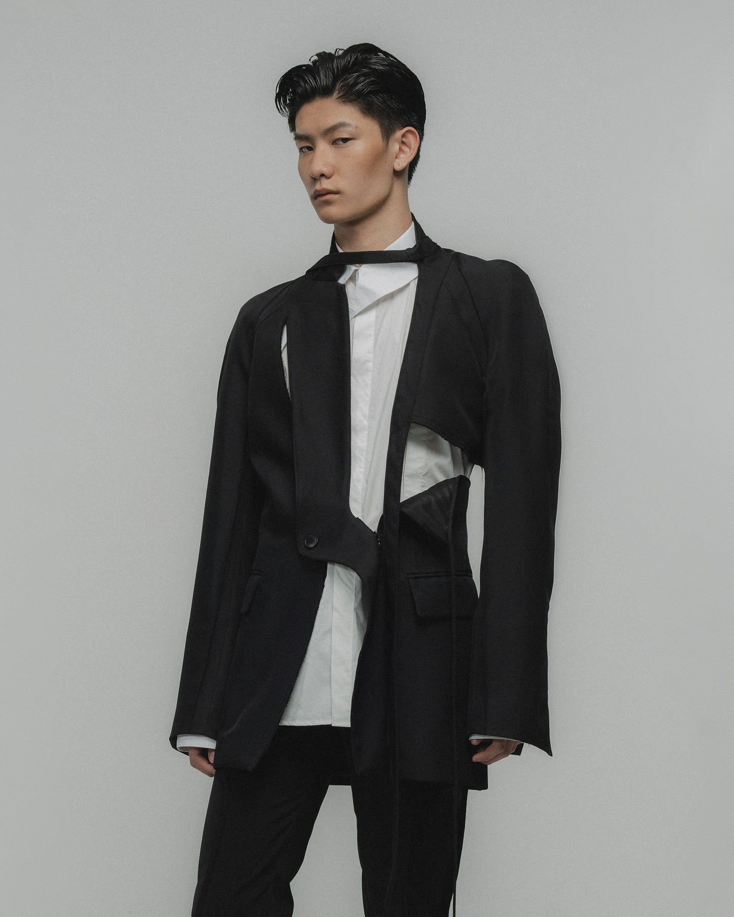 TORN BLAZER