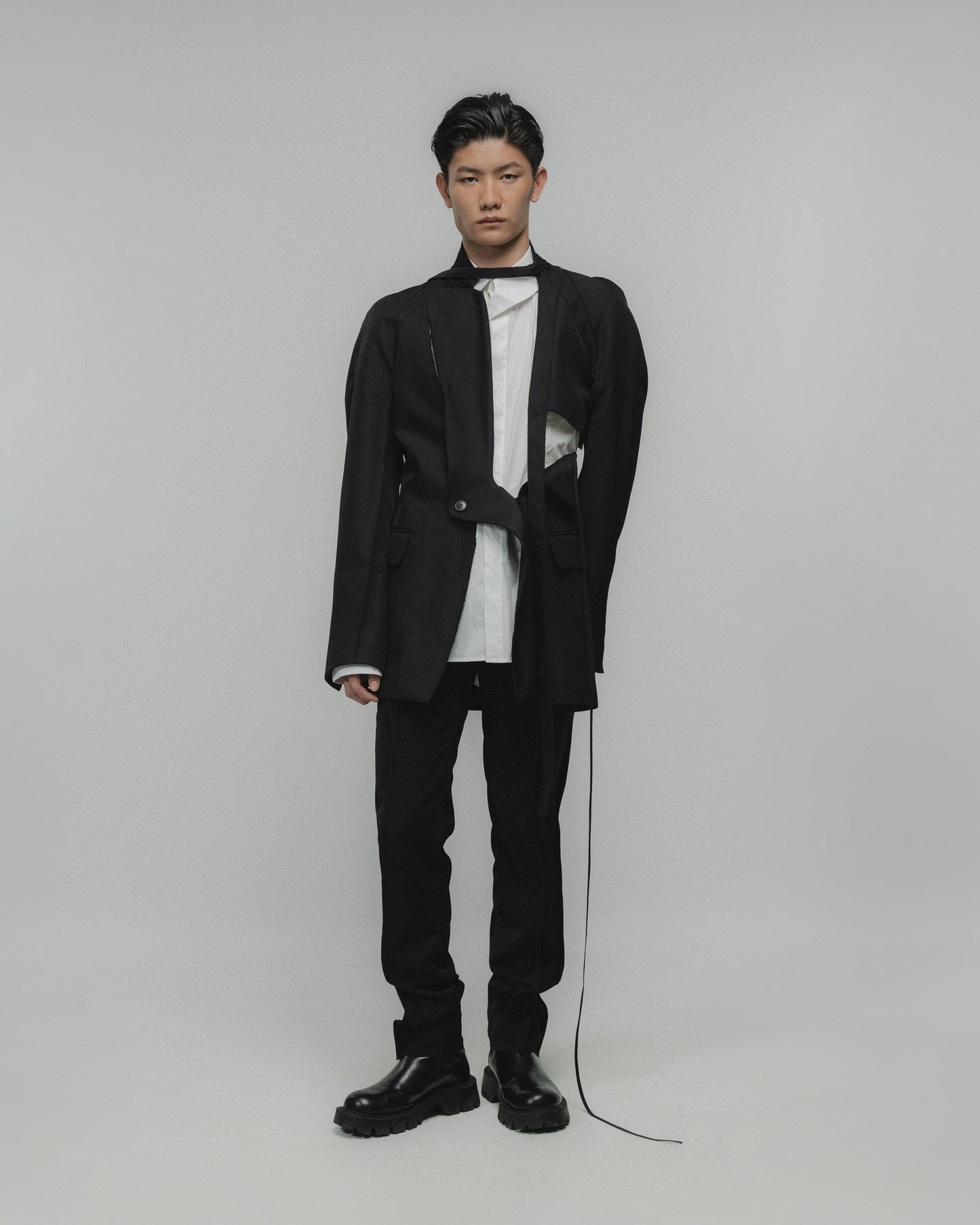 TORN BLAZER