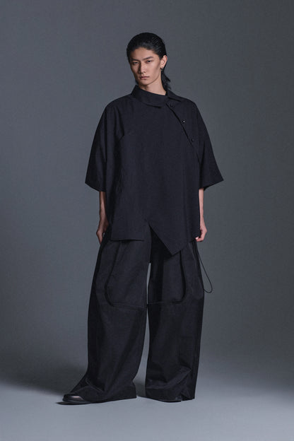 OVERSIZED TWISTED S/S SHIRT