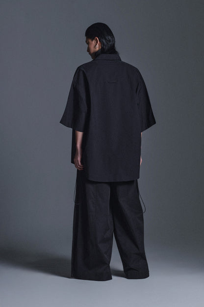 OVERSIZED TWISTED S/S SHIRT