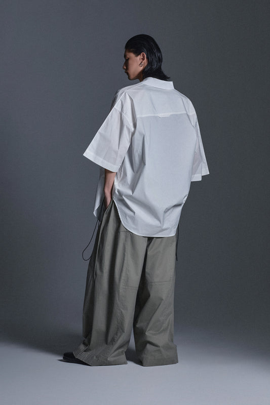 OVERSIZED TWISTED S/S SHIRT