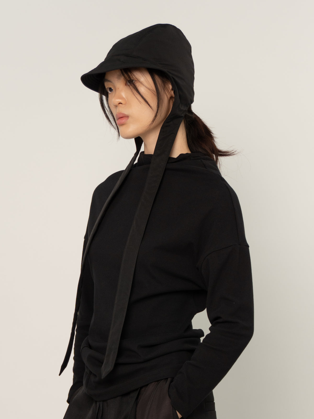 AMELIA PILOT HAT (BLACK)