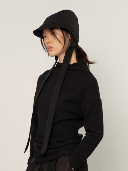 AMELIA PILOT HAT (BLACK)
