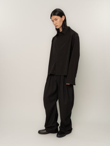 HUNCHED SHIRT (BLACK)