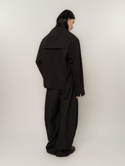 HUNCHED SHIRT (BLACK)