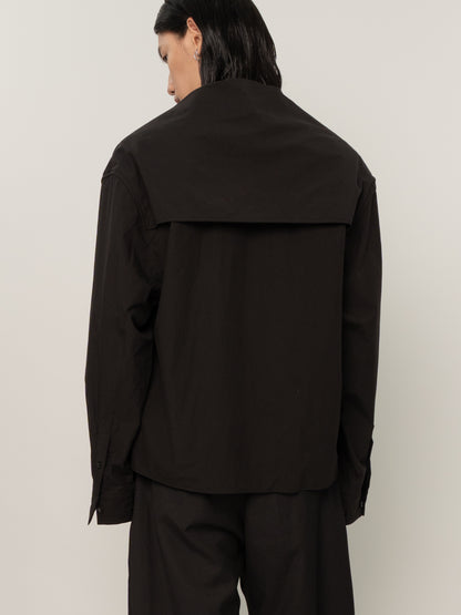 HUNCHED SHIRT (BLACK)
