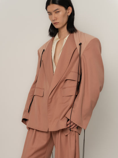 HUNCHED TECHNICAL BLAZER
