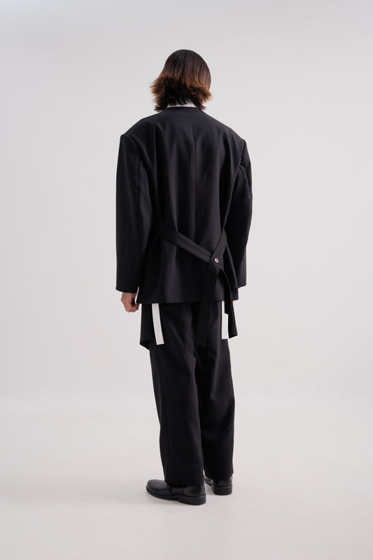 OVERSIZED HYBRID BLAZER