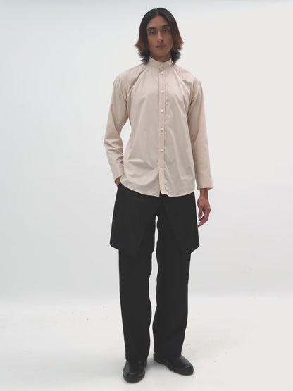 RELAXED FIT L/S BAJU