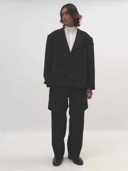 OVERSIZED HYBRID BLAZER